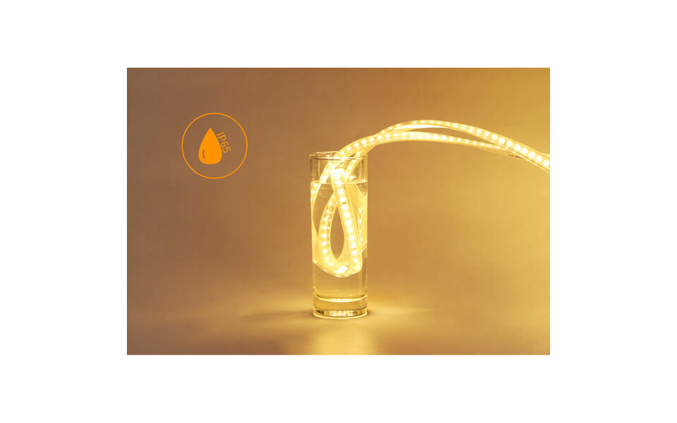 HLW LED LED Strip Aigi Stribo 50m - Waterdicht IP65 Koud Wit 6500K HLW LED LED Strip Aigi Stribo 50m - Waterdicht IP65 Koud Wit 6500K