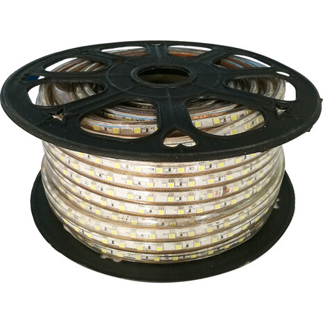 LED Strip Aigi Strabo 50m - Waterdicht IP65 Koud Wit 6500K LED Strip Aigi Strabo 50m - Waterdicht IP65 Koud Wit 6500K