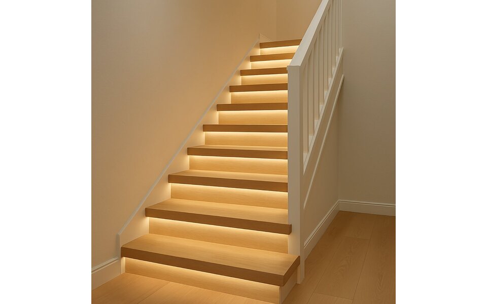 Velvalux Velvalux Dimbare LED Trapverlichting Set Warm Wit 3000K Velvalux Velvalux Dimbare LED Trapverlichting Set Warm Wit 3000K