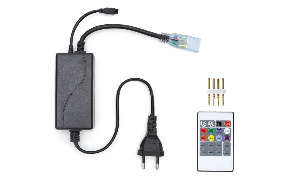 HLW LED Dimbare LED Strip Afstandsbediening Set 600W RGB - 10m Bereik HLW LED Dimbare LED Strip Afstandsbediening Set 600W RGB - 10m Bereik