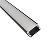 Velvalux Velvalux Zwart Aluminium Profiel voor LED strip Trapverlichting