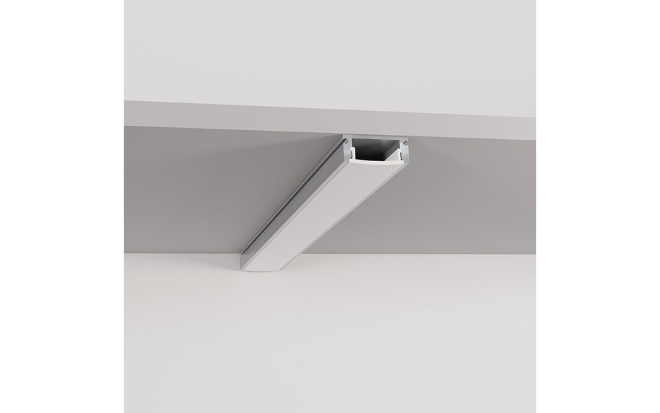 Velvalux LED Strip Profiel Velvalux Profi Wit Aluminium 1 Meter Opbouw