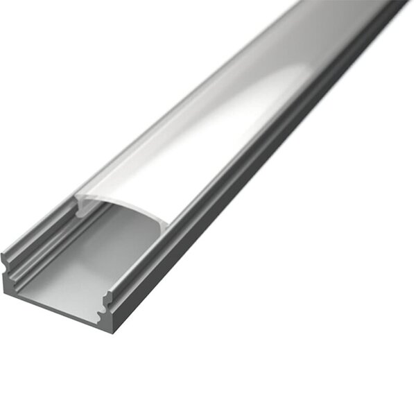 Velvalux LED Strip Profiel Velvalux Profi - Zilver Aluminium 1m Velvalux LED Strip Profiel Velvalux Profi - Zilver Aluminium 1m
