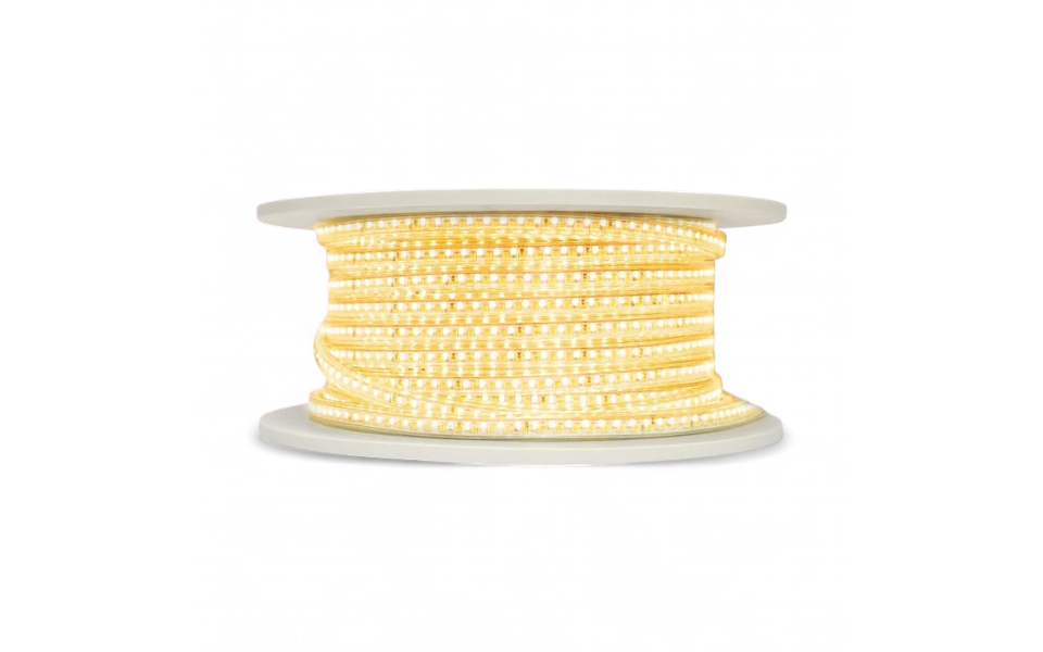 Velvalux Dimbare LED Strip 20m - Warm Wit 3000K - Waterdicht & Dimbaar