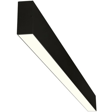 40W LED Hanglamp - Zwart & Wit - Natuurlijk Wit 4000K - Energiezuinige Lijnverlichting 40W LED Hanglamp - Zwart & Wit - Natuurlijk Wit 4000K - Energiezuinige Lijnverlichting