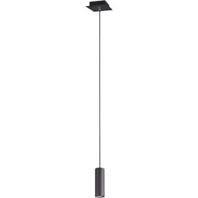 LED Hanglamp Trion Mary - Mat Zwart - GU10 Fitting