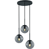 HLW LED LED Hanglamp Trion Balina - 3-lichts Rond Mat Antraciet Aluminium E14 HLW LED LED Hanglamp Trion Balina - 3-lichts Rond Mat Antraciet Aluminium E14