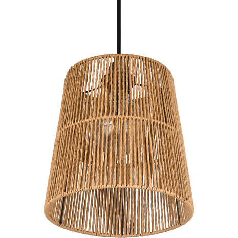 HLW LED LED Hanglamp Trion Holz - Elegante ronde hangverlichting met E27 fitting, energiezuinig en duurzaam HLW LED LED Hanglamp Trion Holz - Elegante ronde hangverlichting met E27 fitting, energiezuinig en duurzaam