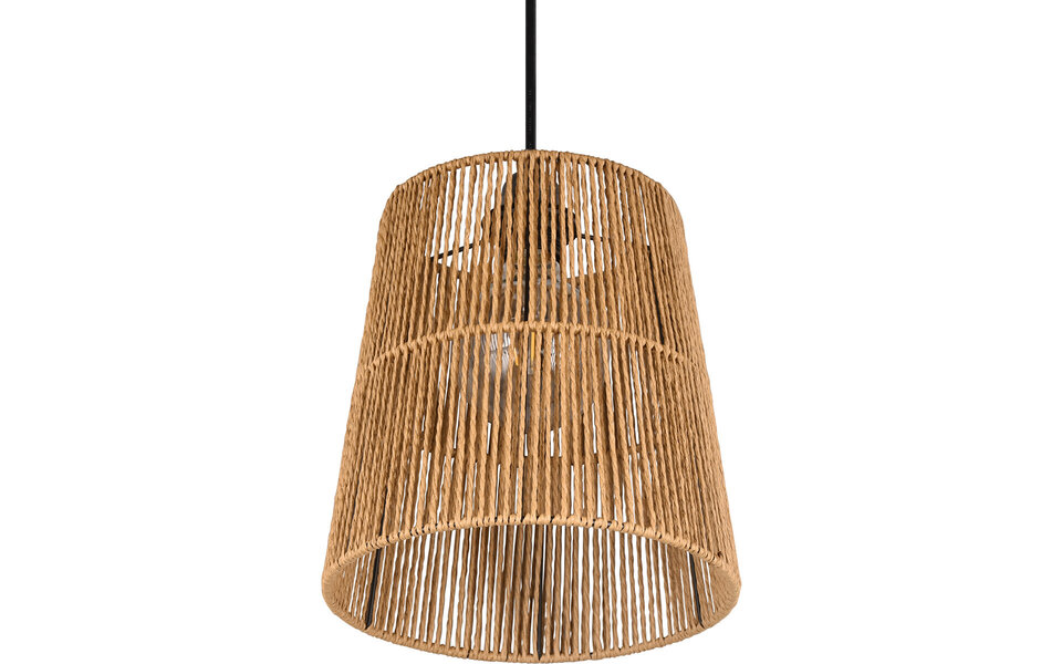 HLW LED LED Hanglamp Trion Holz - Elegante ronde hangverlichting met E27 fitting, energiezuinig en duurzaam HLW LED LED Hanglamp Trion Holz - Elegante ronde hangverlichting met E27 fitting, energiezuinig en duurzaam