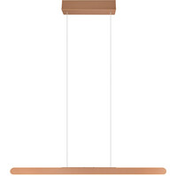 Dimbare LED Hanglamp Trion Soile 28W - Coffee Metaal