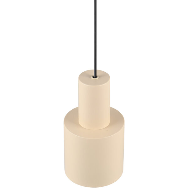 HLW LED Stijlvolle Metalen LED Hanglamp Trion Dago - Beige, Verstelbaar, E27 HLW LED Stijlvolle Metalen LED Hanglamp Trion Dago - Beige, Verstelbaar, E27