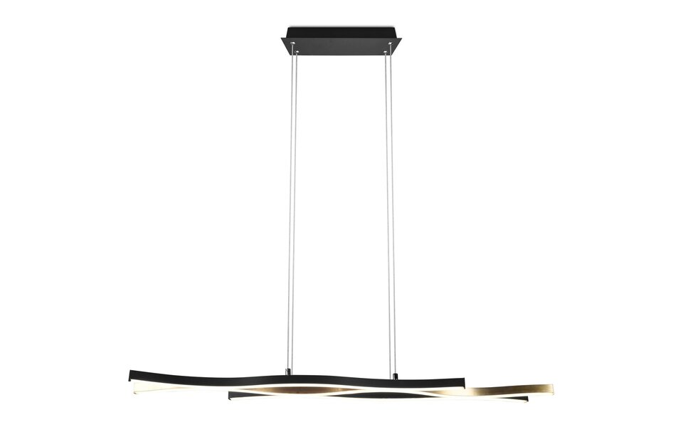 HLW LED Dimbare Gouden LED Hanglamp 35W - Metalen LED Lamp Trion Laz met Aanpasbare Kleur