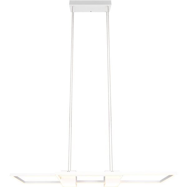 HLW LED Trion Zuru 37W Witte LED Hanglamp - Dimbaar, Aanpasbare Kleur & Aluminium