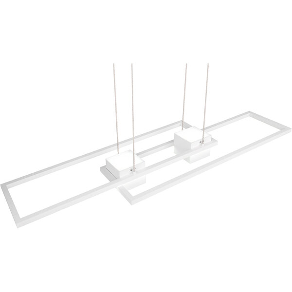 HLW LED Trion Zuru 37W Witte LED Hanglamp - Dimbaar, Aanpasbare Kleur & Aluminium