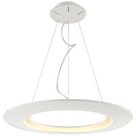 Witte LED Hanglamp 41W - Neutraal Wit Licht, Modern Design