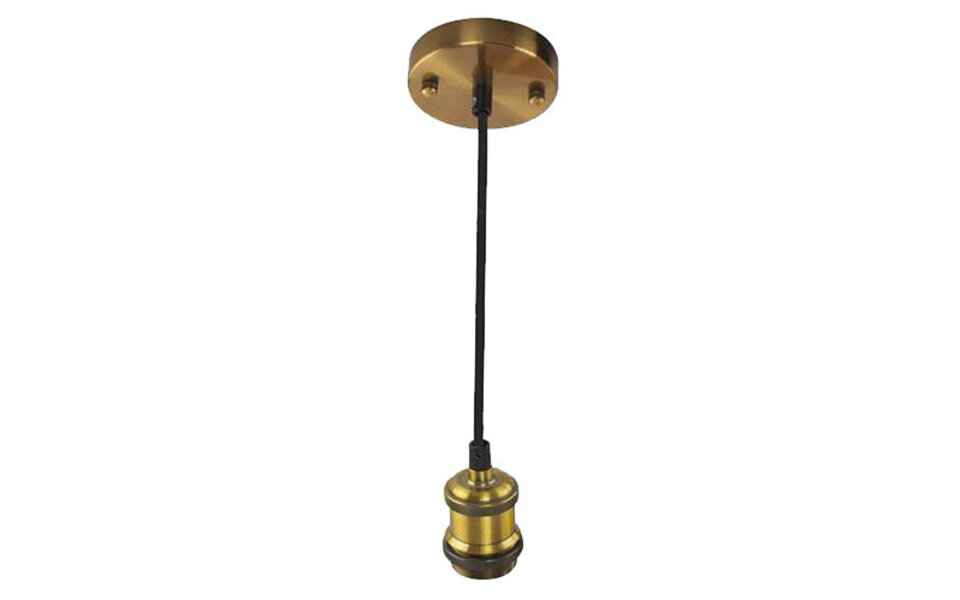 HLW LED Industriële LED Hanglamp Rond in Elegant Mat Goud Aluminium met E27 HLW LED Industriële LED Hanglamp Rond in Elegant Mat Goud Aluminium met E27