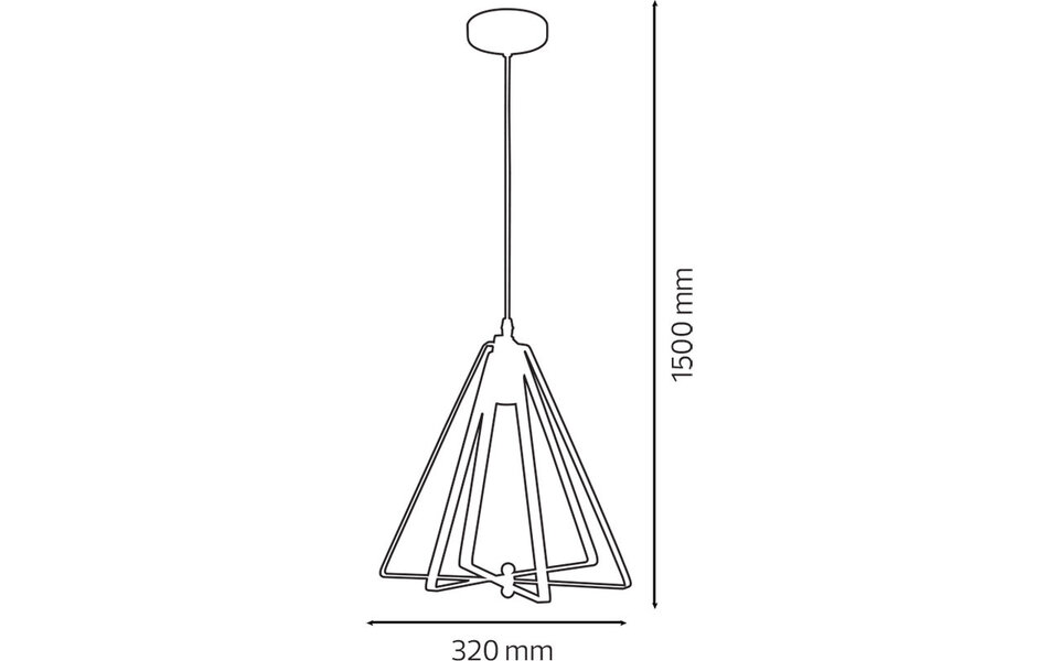 HLW LED Industriële LED Hanglamp Maxi - Ronde Zwarte Aluminium Hangverlichting E27