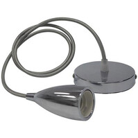 LED Hanglamp Edysa - Industrieel Rond Mat Chroom Aluminium LED Hanglamp Edysa - Industrieel Rond Mat Chroom Aluminium