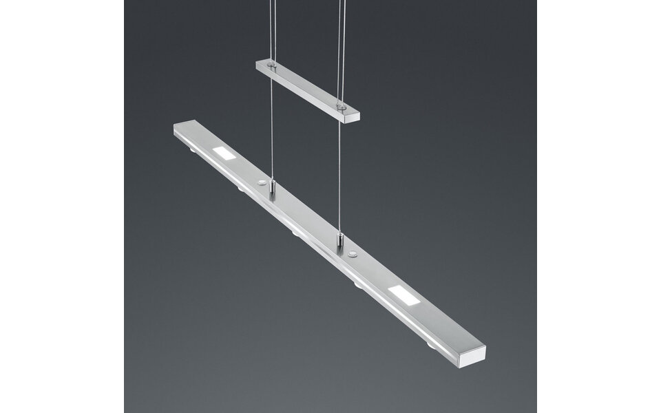 HLW LED LED Hanglamp Trion Lacy 21W - Dimbaar, Aanpasbare Kleur, Mat Nikkel