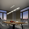HLW LED LED Hanglamp Trion Lacy 21W - Dimbaar, Aanpasbare Kleur, Mat Nikkel