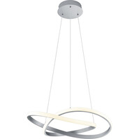 Dimbare LED Hanglamp 27.5W Warm Wit - Mat Nikkel