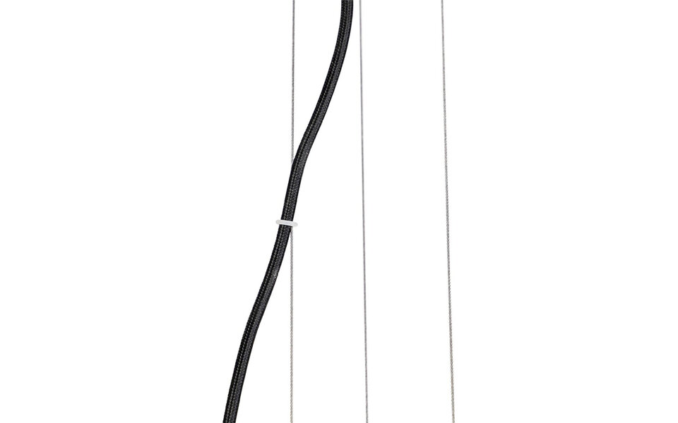 HLW LED Zwarte LED Hanglamp Trion Barnon - 4-lichts, Mat Aluminium, E27 fitting HLW LED Zwarte LED Hanglamp Trion Barnon - 4-lichts, Mat Aluminium, E27 fitting