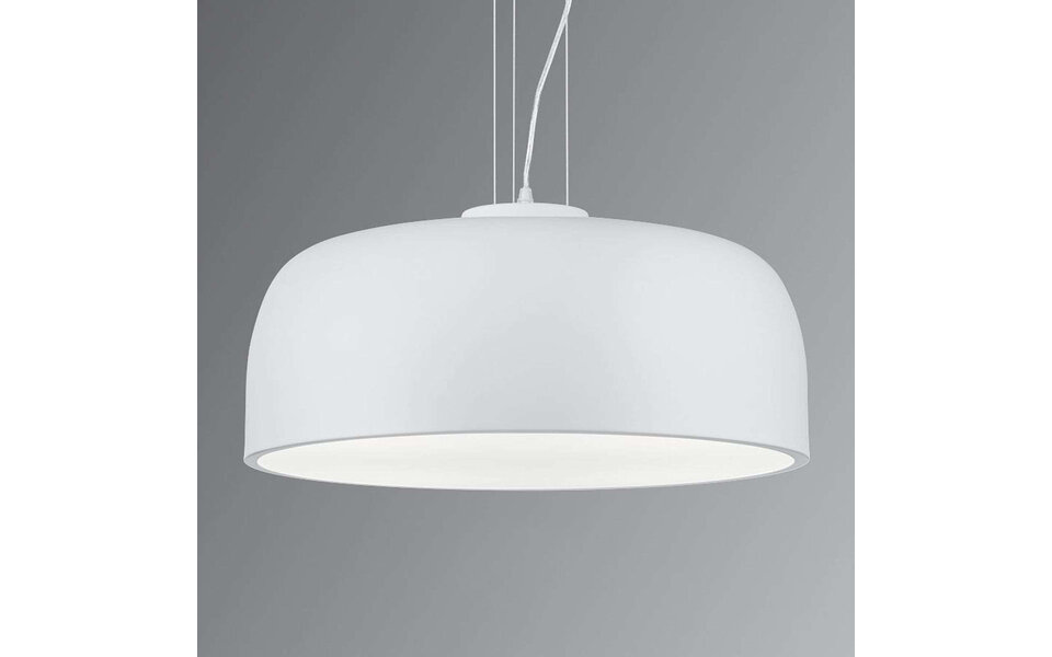 HLW LED LED Hanglamp Trion Barnon - Mat Wit Aluminium, 4-lichts met E27 fitting HLW LED LED Hanglamp Trion Barnon - Mat Wit Aluminium, 4-lichts met E27 fitting