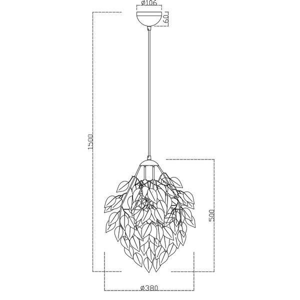 HLW LED LED Hanglamp Trion Lovy – Rond, Glans Chroom, E27 Fitting, Verstelbaar HLW LED LED Hanglamp Trion Lovy – Rond, Glans Chroom, E27 Fitting, Verstelbaar