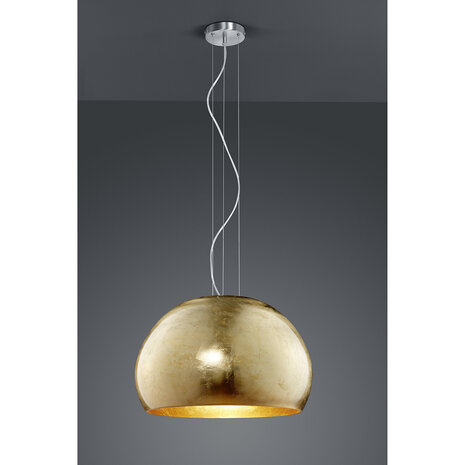 HLW LED Gouden LED Hanglamp Mat Goud - Elegante LED Lamp met E27 Fitting