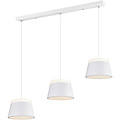 Witte LED Hanglamp Trion Barnaness - 6-lichts, Mat Wit Aluminium, E14