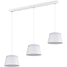 HLW LED Witte LED Hanglamp Trion Barnaness - 6-lichts, Mat Wit Aluminium, E14