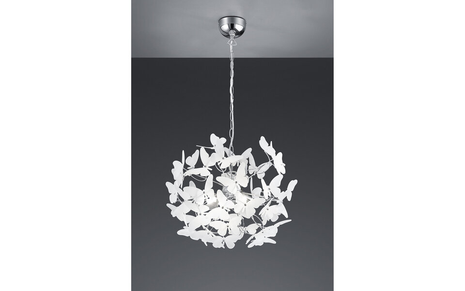 HLW LED LED Hanglamp Trion Baduli - 4-lichts LED lamp met G9 fitting en glans chroom HLW LED LED Hanglamp Trion Baduli - 4-lichts LED lamp met G9 fitting en glans chroom