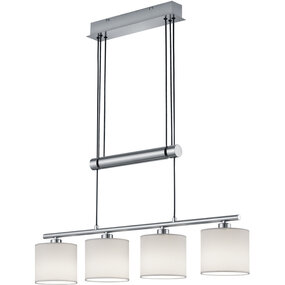 LED Hanglamp Trion Gorino - Witte LED Hanglamp 4-lichts LED Hanglamp Trion Gorino - Witte LED Hanglamp 4-lichts
