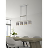 HLW LED LED Hanglamp Trion Gorino - 4-lichts, Mat Bruin Aluminium met E14 fittingen HLW LED LED Hanglamp Trion Gorino - 4-lichts, Mat Bruin Aluminium met E14 fittingen