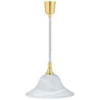 LED Hanglamp Trion Voluna - Mat Goud, E27 Fitting, Aluminium