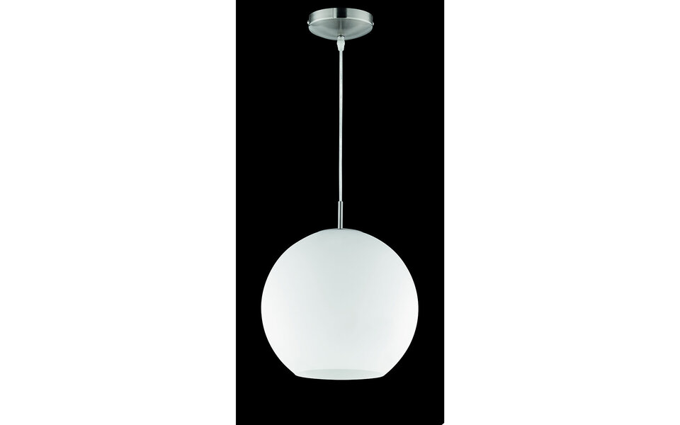 HLW LED LED Hanglamp Trion Mono XL - Rond, Mat Nikkel, Aluminium, E27 Fitting
