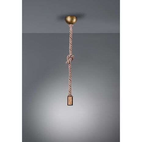 HLW LED Bronzen LED Hanglamp met E27 Fitting - Stijlvolle LED Lamp voor Elk Interieur HLW LED Bronzen LED Hanglamp met E27 Fitting - Stijlvolle LED Lamp voor Elk Interieur
