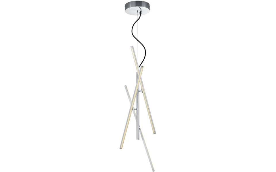 HLW LED Dimbare LED Hanglamp 5W - Witte LED Lamp met Warm Wit Licht, Verstelbaar & Stijlvol
