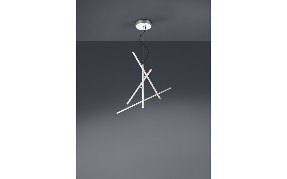 HLW LED Dimbare LED Hanglamp 5W - Witte LED Lamp met Warm Wit Licht, Verstelbaar & Stijlvol