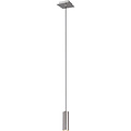LED Hanglamp Trion Mary - 1-lichts Vierkant Mat Nikkel met GU10 Fitting