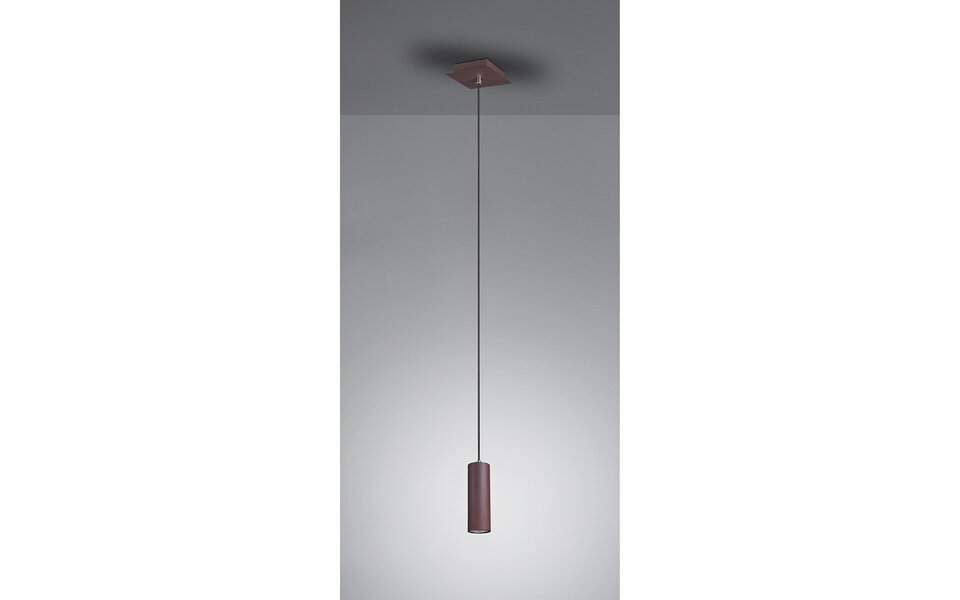 HLW LED LED Hanglamp Trion Mary - Roestkleurige LED Lamp met GU10 Fitting, 1-lichts, Aluminium