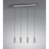 HLW LED LED Hanglamp Trion Mary - 4-lichts GU10 Fittingen, Mat Nikkel, Aluminium HLW LED LED Hanglamp Trion Mary - 4-lichts GU10 Fittingen, Mat Nikkel, Aluminium
