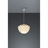 HLW LED Trion Talia Stoffen LED Hanglamp - Mat Wit, Rond, E27 Fitting, Modern Design HLW LED Trion Talia Stoffen LED Hanglamp - Mat Wit, Rond, E27 Fitting, Modern Design