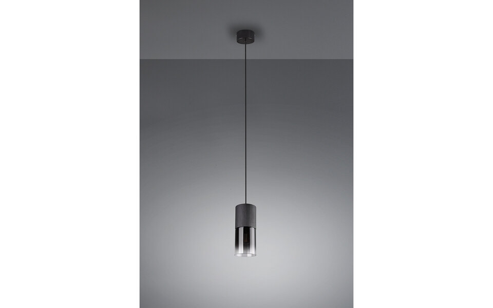 HLW LED LED Hanglamp Trion Borin - Mat Zwarte Aluminium LED Lamp met E27 Fitting HLW LED LED Hanglamp Trion Borin - Mat Zwarte Aluminium LED Lamp met E27 Fitting