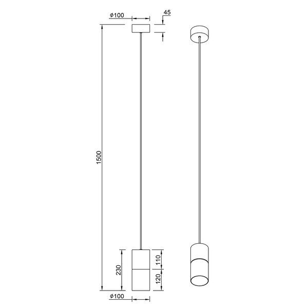 HLW LED LED Hanglamp Trion Borin - Mat Zwarte Aluminium LED Lamp met E27 Fitting HLW LED LED Hanglamp Trion Borin - Mat Zwarte Aluminium LED Lamp met E27 Fitting