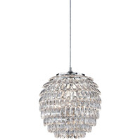 LED Hanglamp Trion Pety - Mat Chroom Aluminium E27 Fitting LED Hanglamp Trion Pety - Mat Chroom Aluminium E27 Fitting