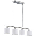 LED Hanglamp Trion Torry - Mat Nikkel, Aluminium, 4x E14 Fitting LED Hanglamp Trion Torry - Mat Nikkel, Aluminium, 4x E14 Fitting