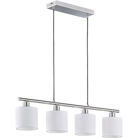 LED Hanglamp Trion Torry - Mat Nikkel & Aluminium, E14 LED Hanglamp Trion Torry - Mat Nikkel & Aluminium, E14