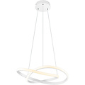 Dimbare LED Hanglamp 27W - Witte LED Hanglamp met Neutraal Wit Licht 4000K