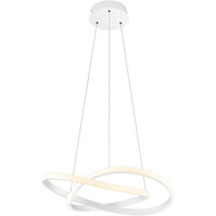 Dimbare LED Hanglamp 27W - Natuurlijk Wit - Mat Wit Design